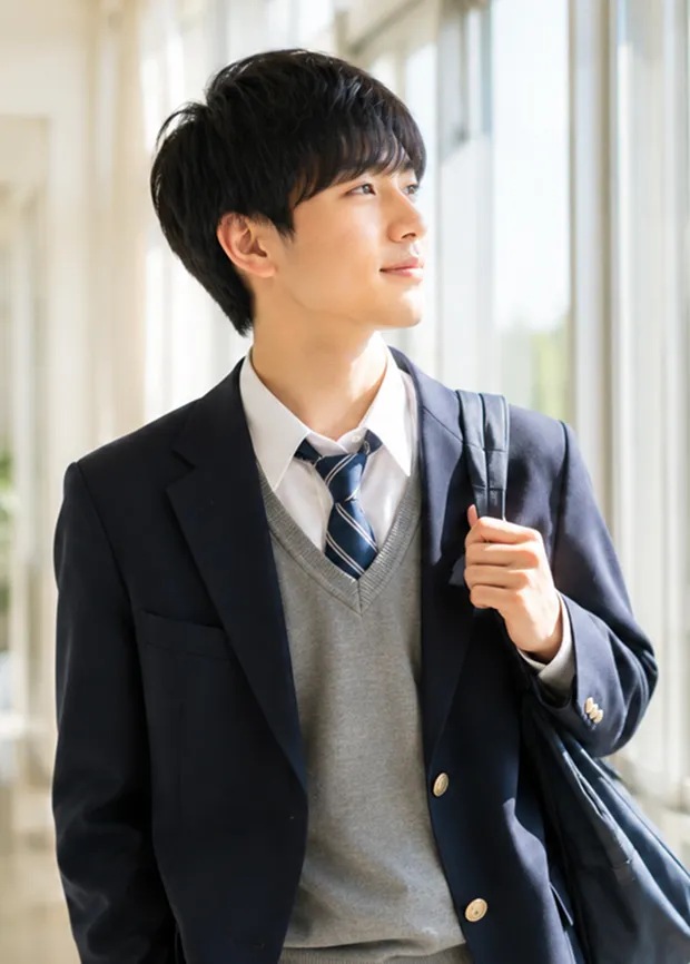 新開高等学院で学ぶ生徒